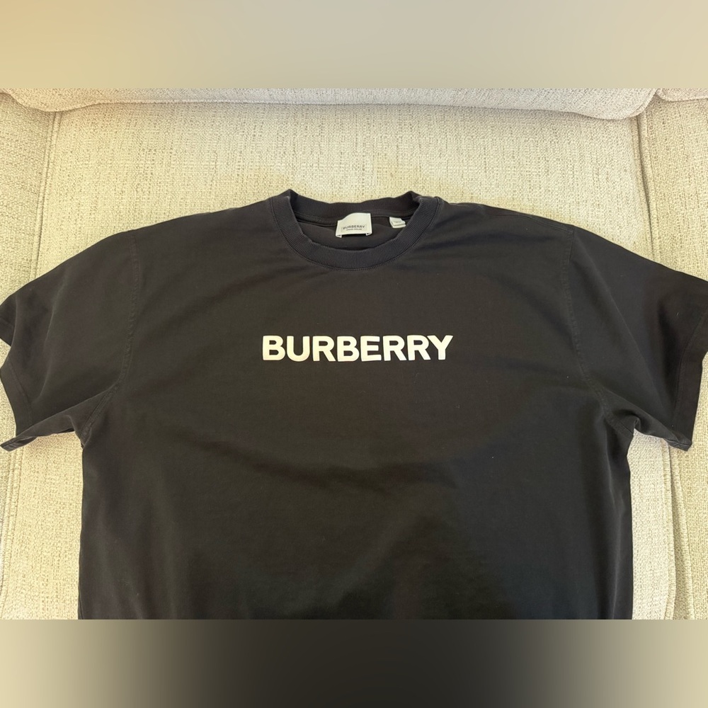 Burberry Black Logo Tee